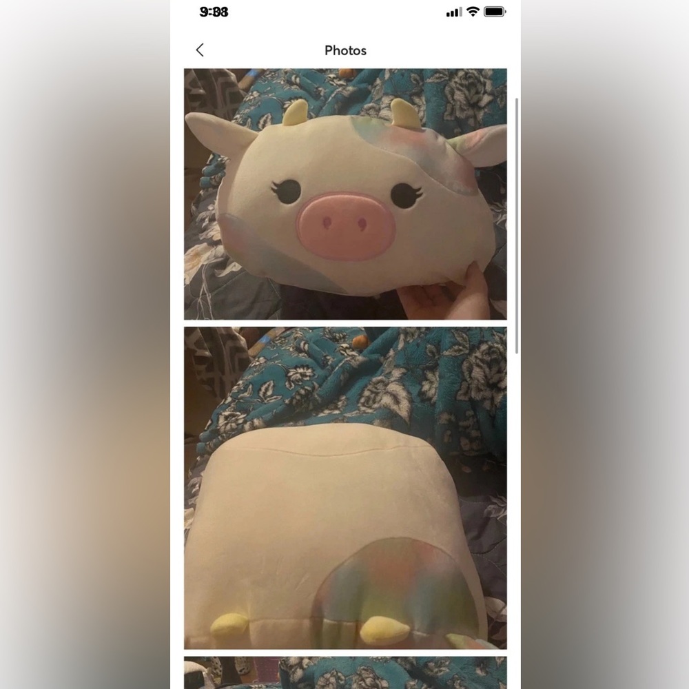 Squishmallow Candess the stackable cow